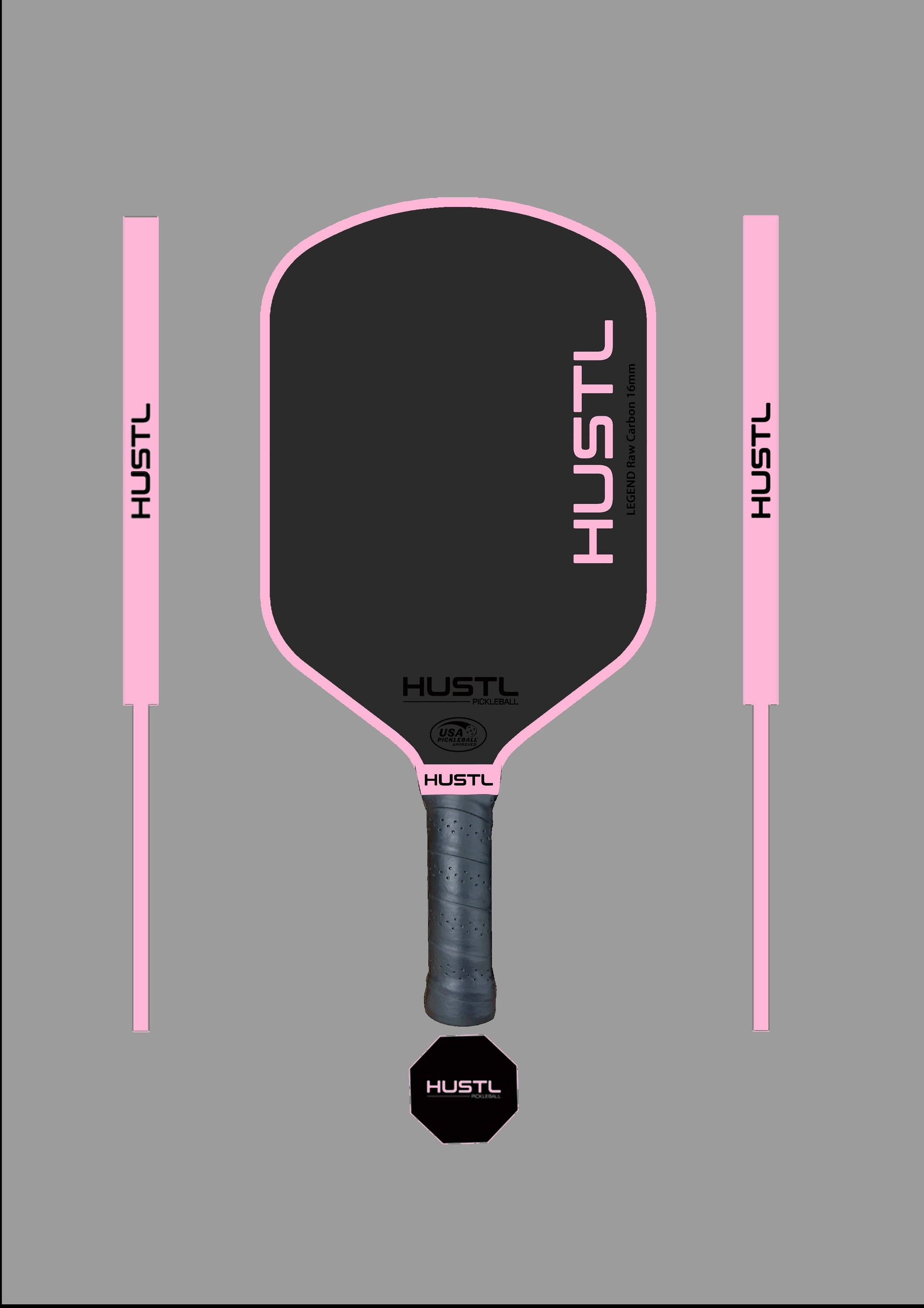 HUSTL Legend Raw Carbon 16mm Classic White (FREE Shipping PLUS FREE Cover, Cap & Eraser)