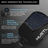 HUSTL Legend Raw Carbon 16mm Classic Blue (FREE Shipping + Cover, Cap & Eraser)