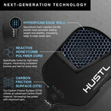 HUSTL Legend Raw Carbon 16mm Classic White (FREE Shipping PLUS FREE Cover, Cap & Eraser)