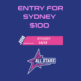 ALL STARS Pickleball League Blacktown Event Entry FEE