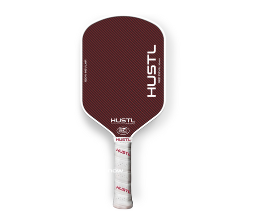 HUSTL Red Devil 100% Kevlar 16mm Pickleball Paddle