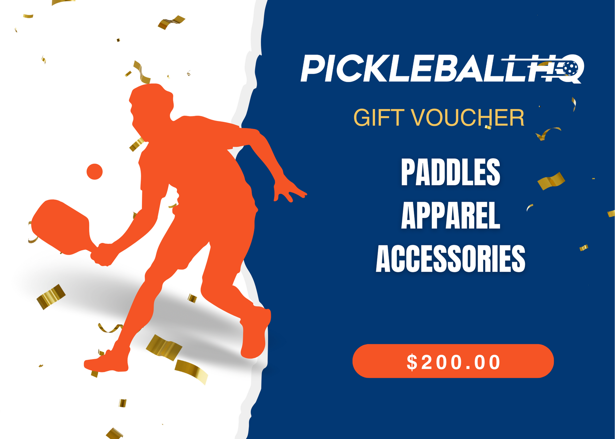 Pickleball HQ Gift Voucher $200