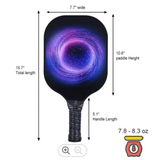 Nuipipo USAPA Approved Purple & Black Pickleball Paddle