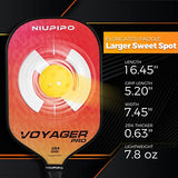 Niupipo Voyager Pro Elongated Graphite Pickleball Paddle